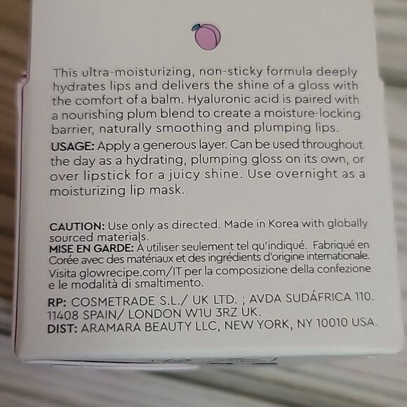 Glow Recipe Plum Plump Hyaluronic Gloss Balm - Picture 4 of 6